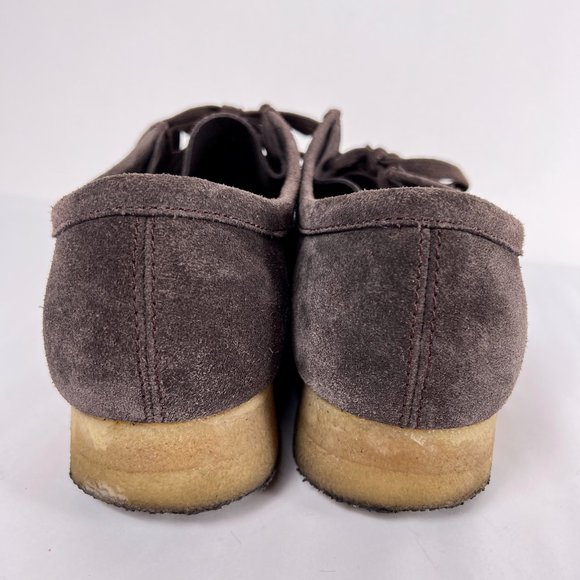 New Republic Brown Suede Lace Up Moc Toe Crepe Sole Mens Chukka Boots 9.5 42.5 main image 4